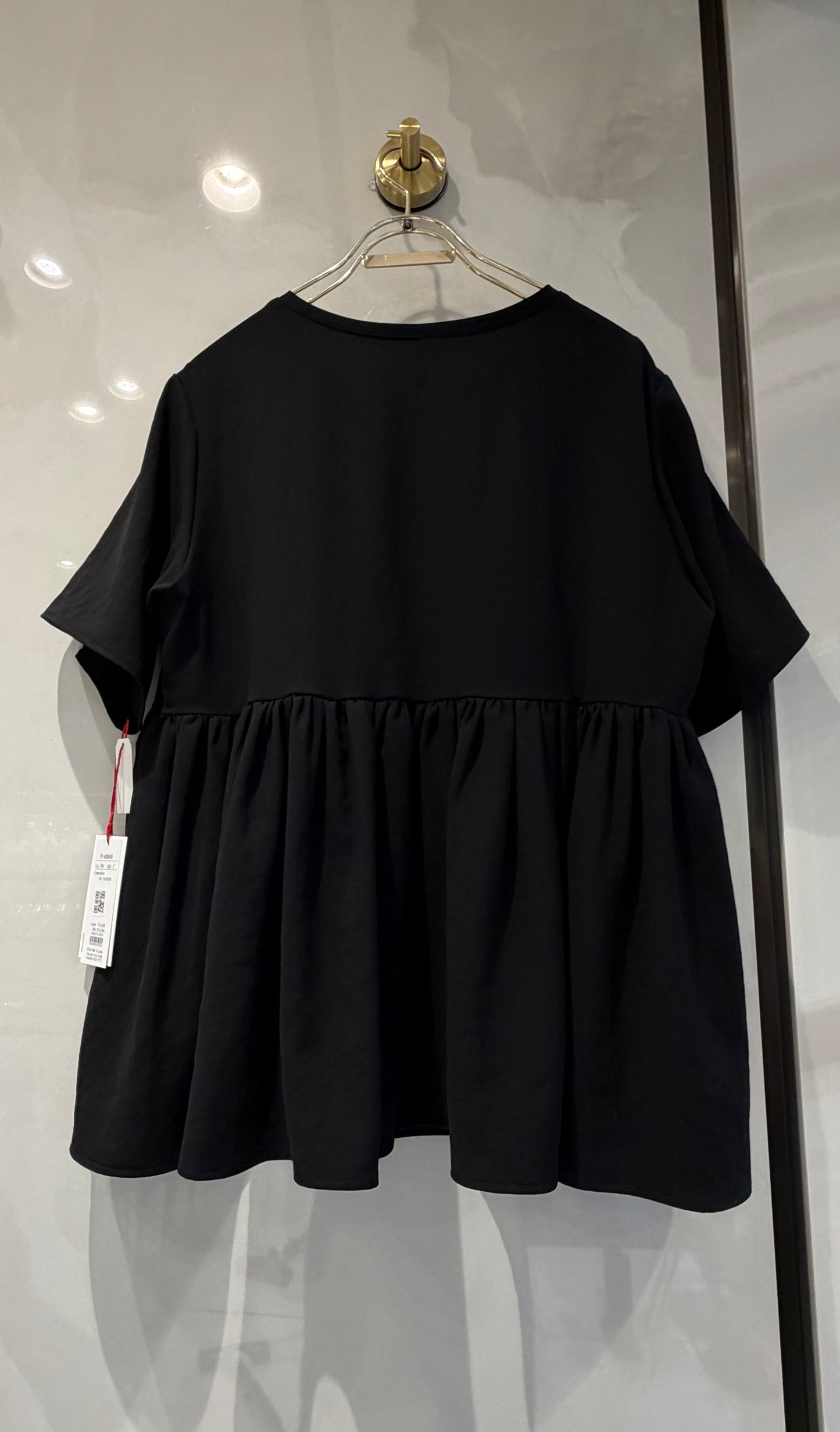 ［Dignite collier］ペプラムTシャツブラウス