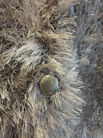 ［Dignite collier］ミックスシャギー Vネックベスト