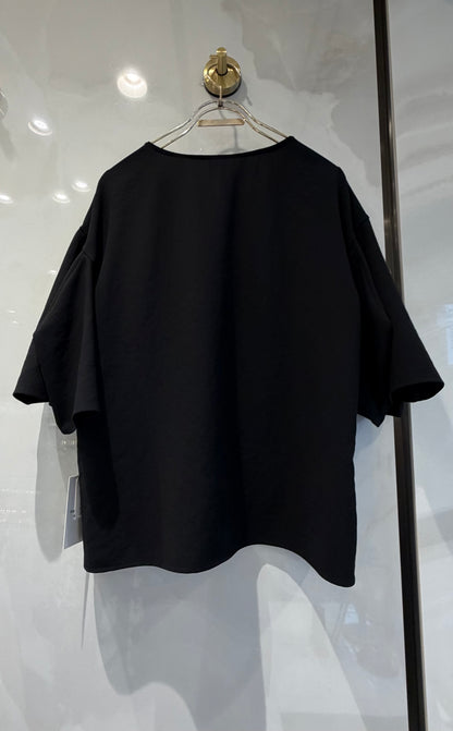 ［Dignite collier］フレアスリーブTシャツブラウス