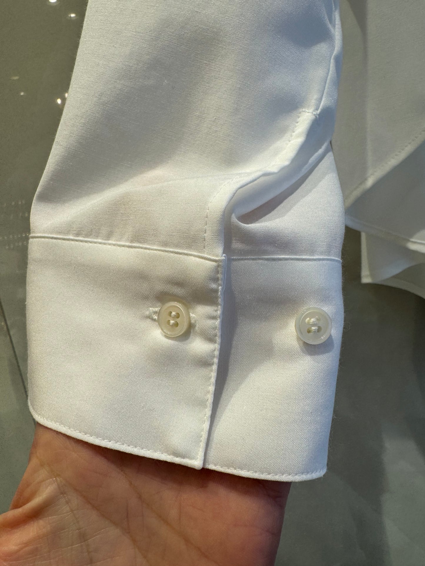 フロント短丈シャツ