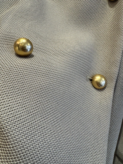 ［Dignite collier ］メッシュノーカラージャケット