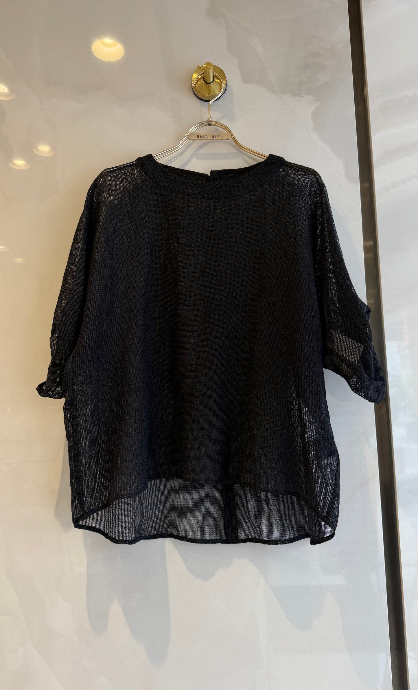 ［BLVE FRONCE］肩ラインのメッシュTシャツ