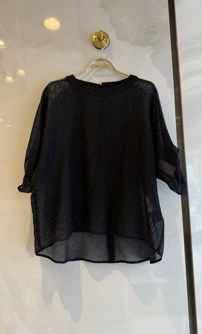 ［BLVE FRONCE］肩ラインのメッシュTシャツ