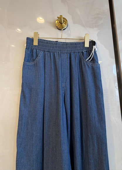 ［BLVE FRONCE］テロテロデニム風パンツ