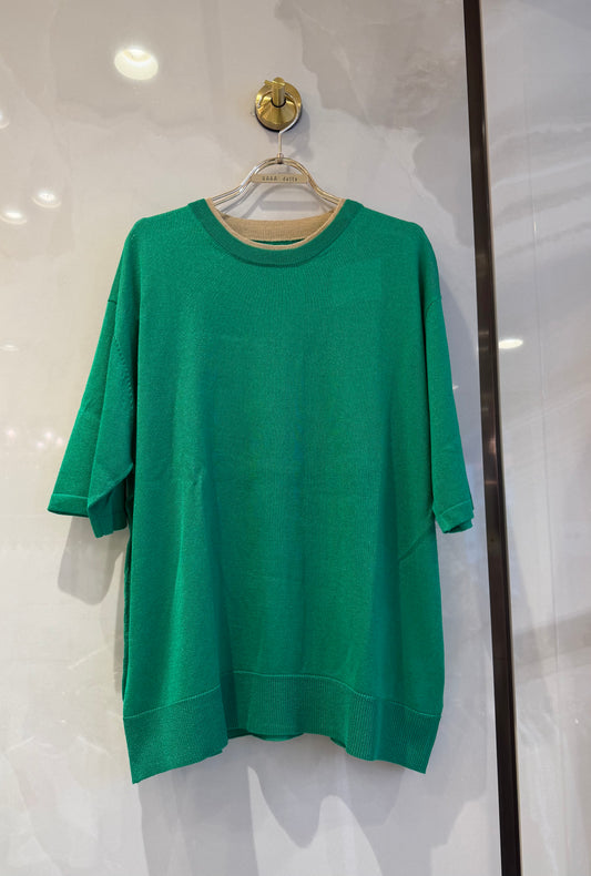 半袖サマーニット