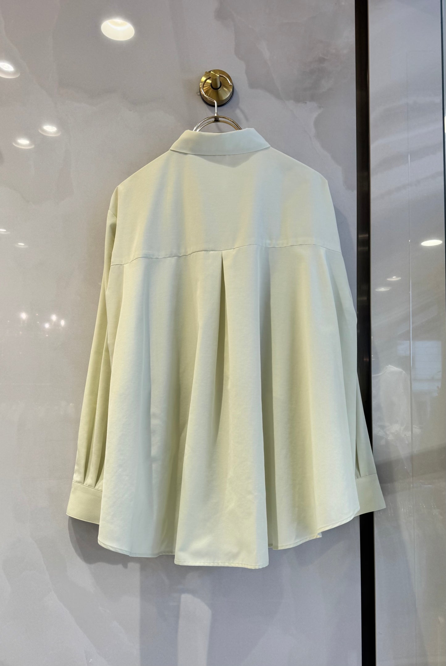 フロント短丈シャツ