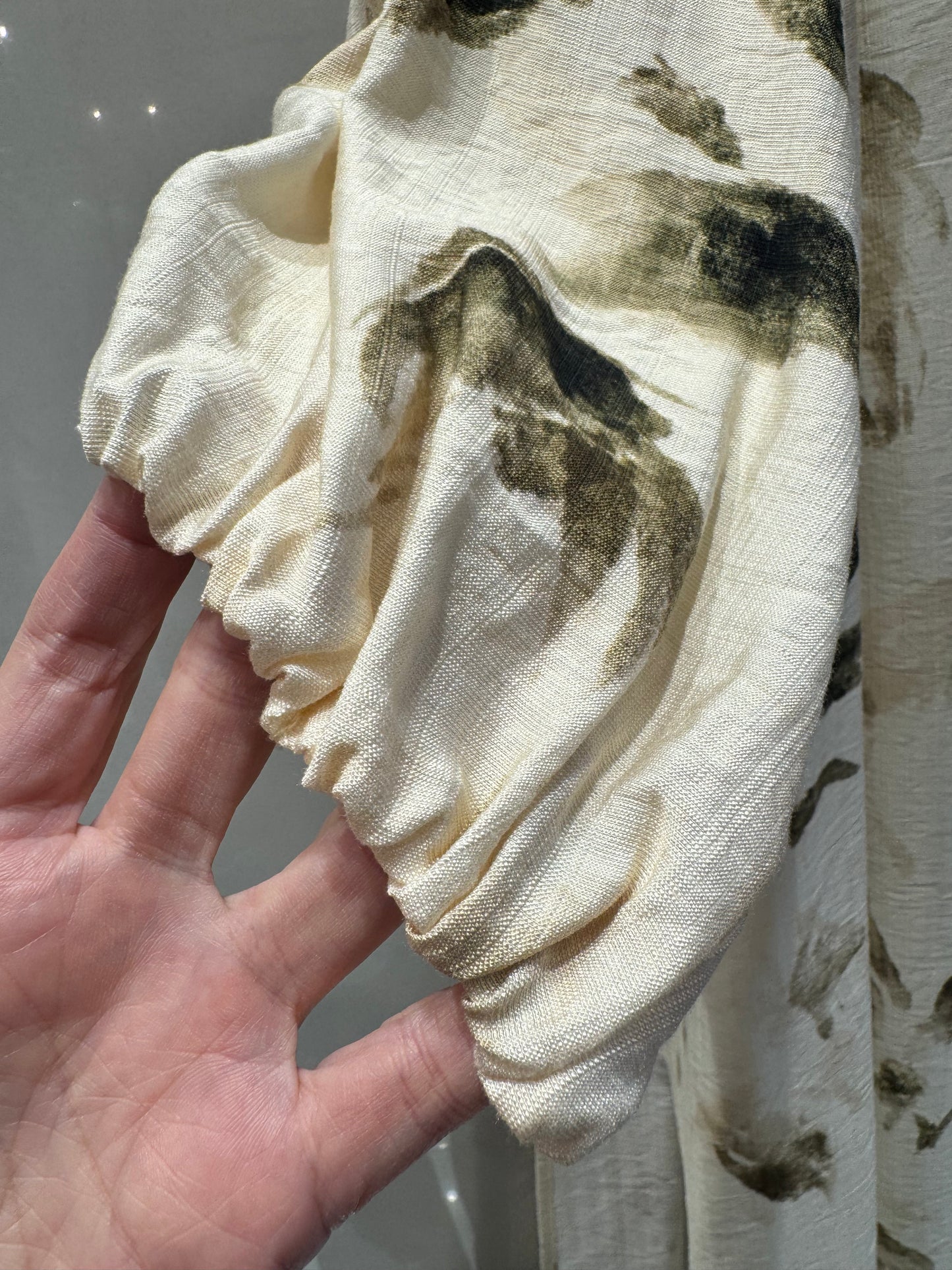 ボタニカル柄ロングワンピース