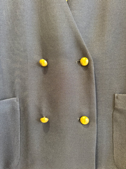 ［Dignite collier ］メッシュノーカラージャケット