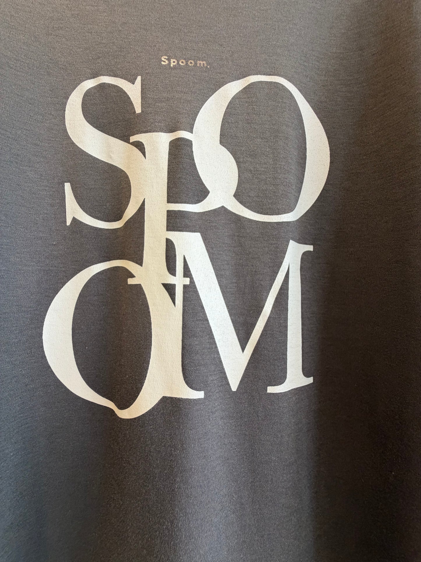 ［Spoom］SPOOM ロゴプリント ロングスリーブTシャツ
