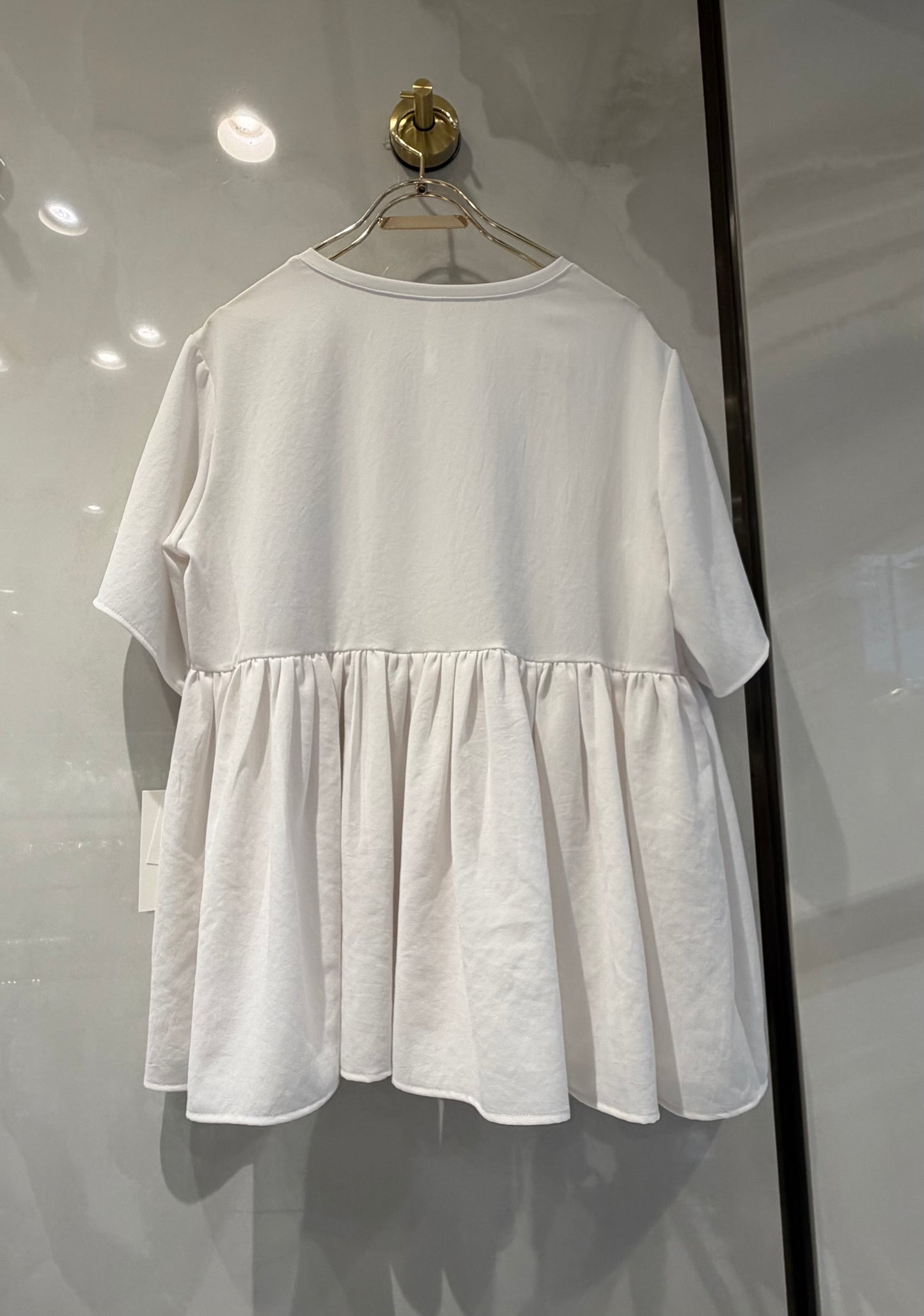 ［Dignite collier］ペプラムTシャツブラウス