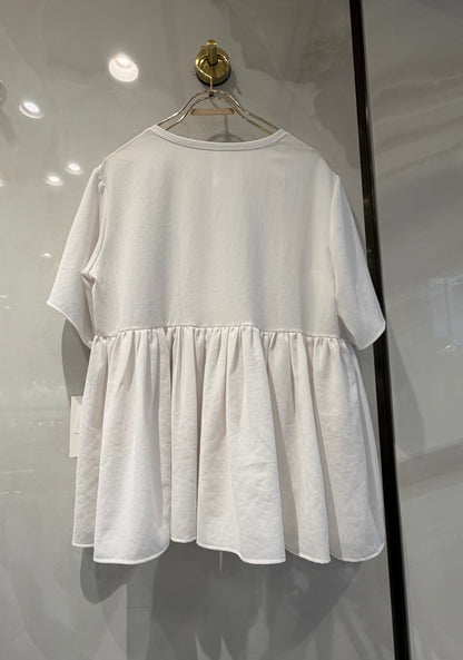［Dignite collier］ペプラムTシャツブラウス