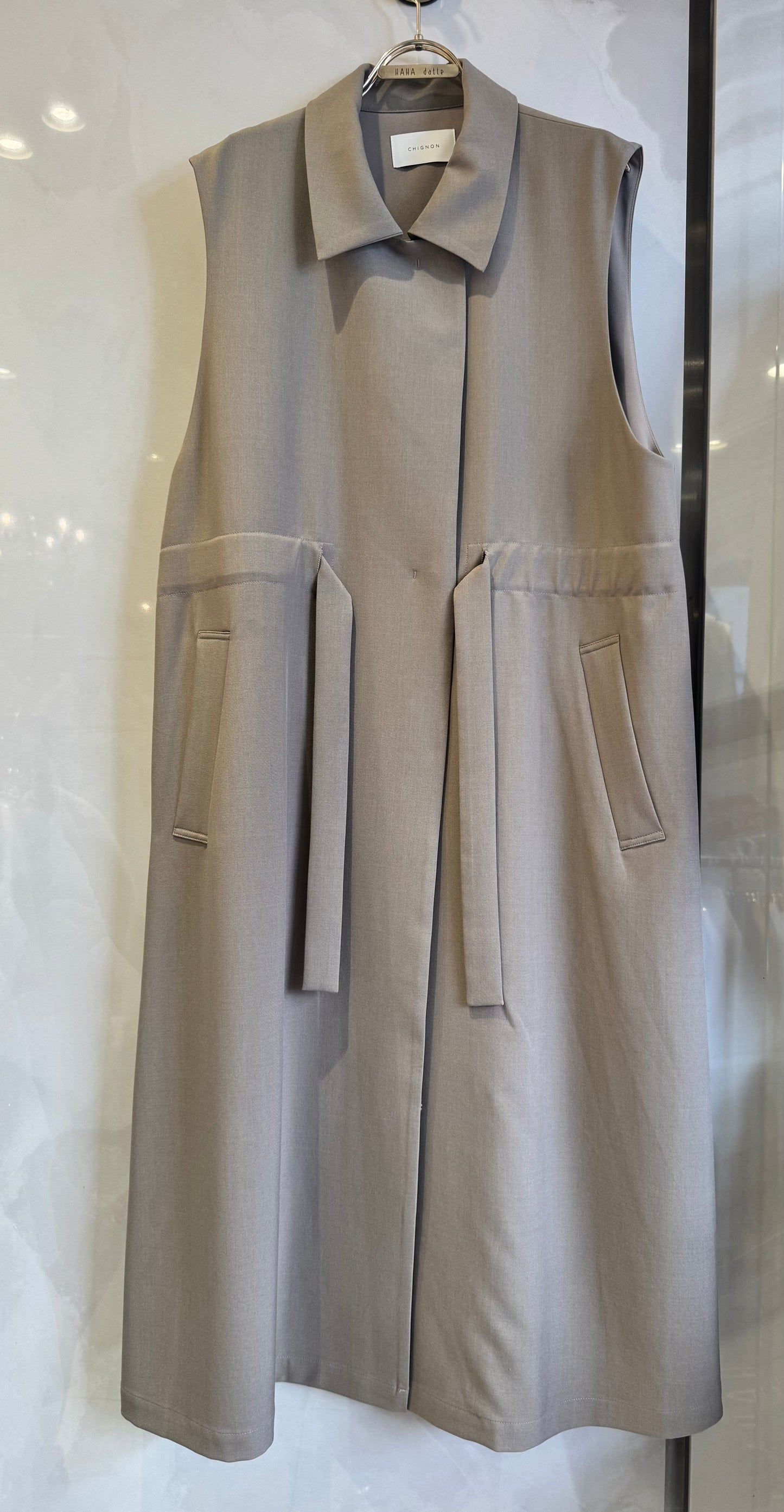 2wayレイヤートレンチコート