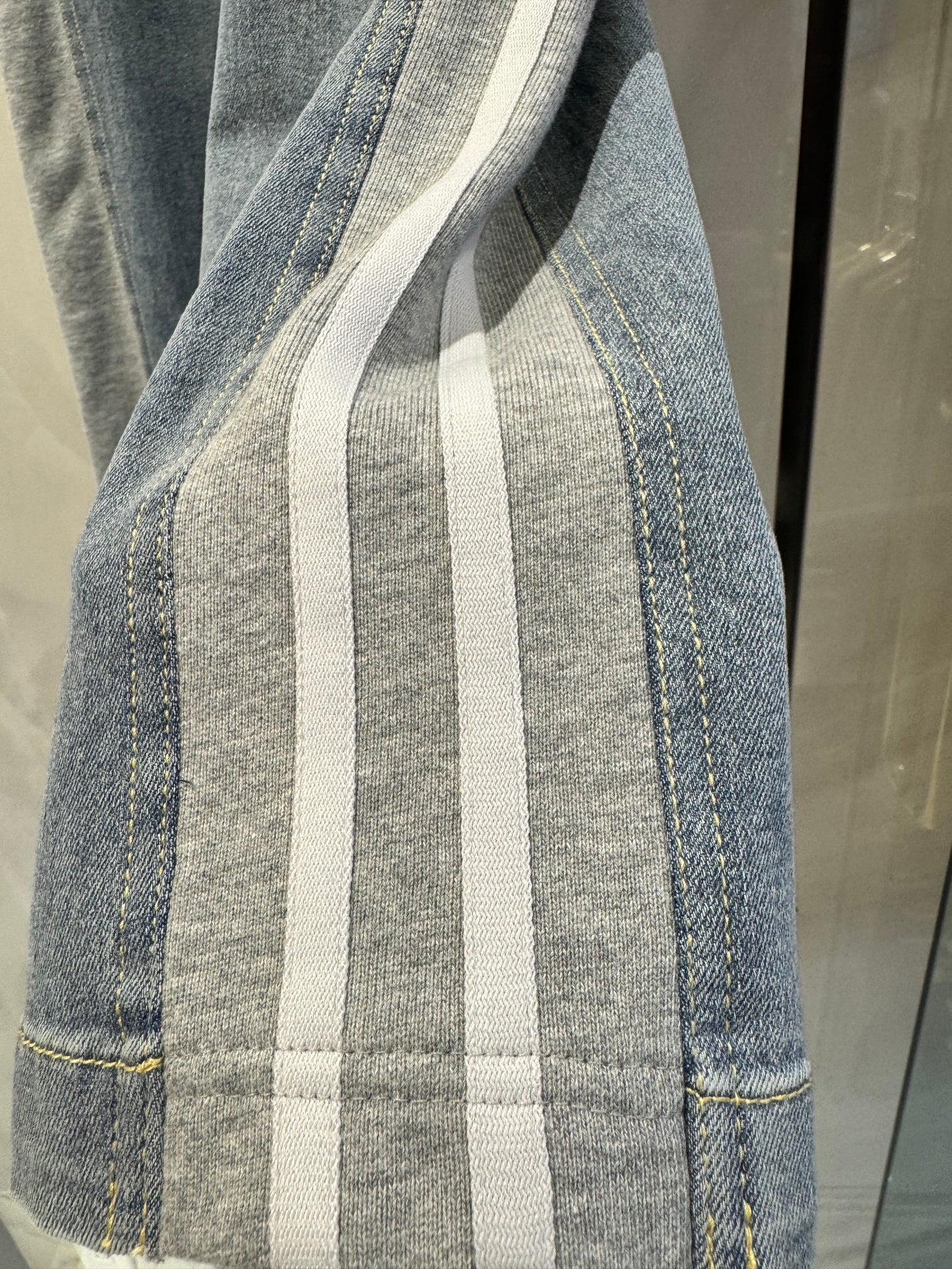 ［BLVE FRONCE］サイドラインワイドデニム