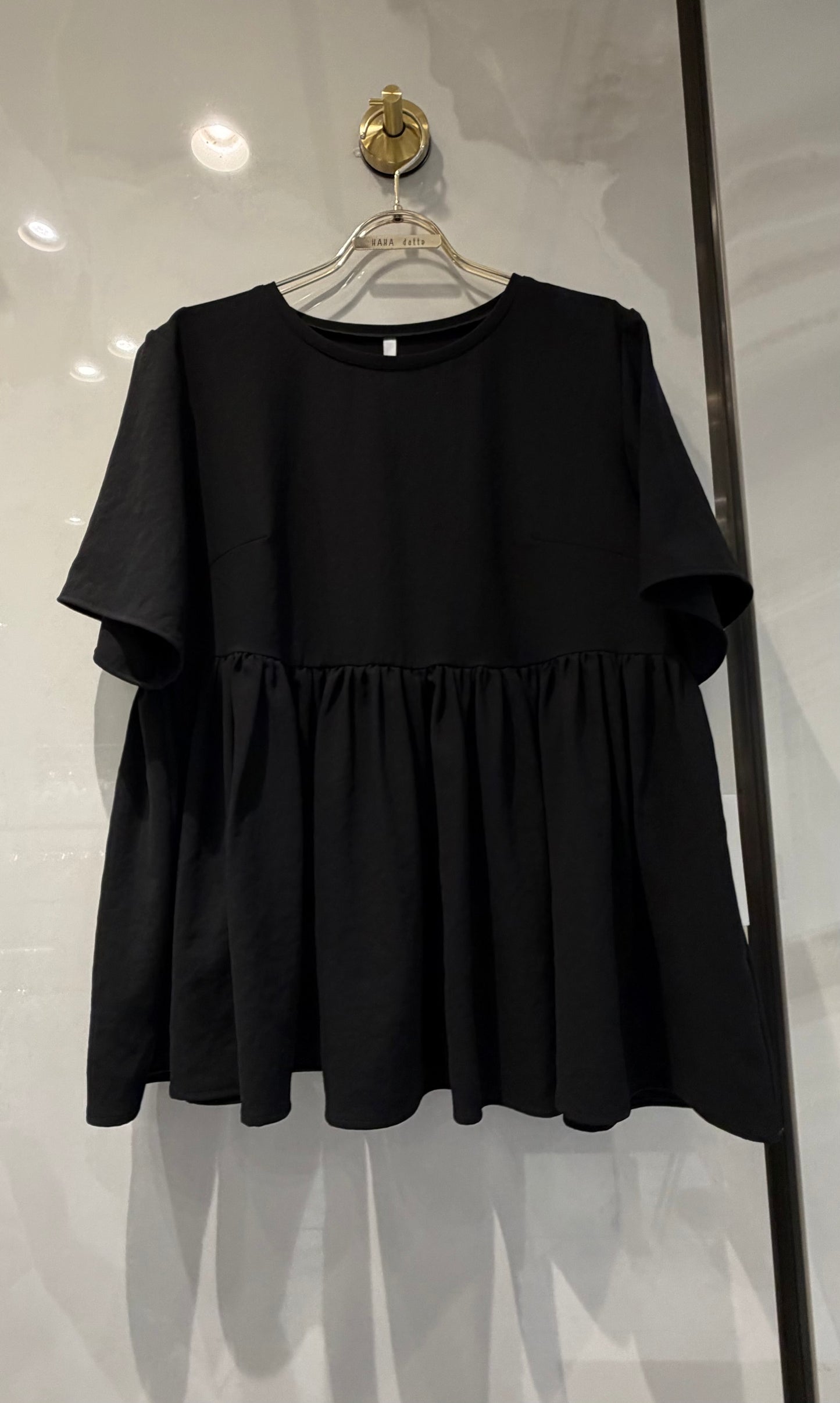 ［Dignite collier］ペプラムTシャツブラウス