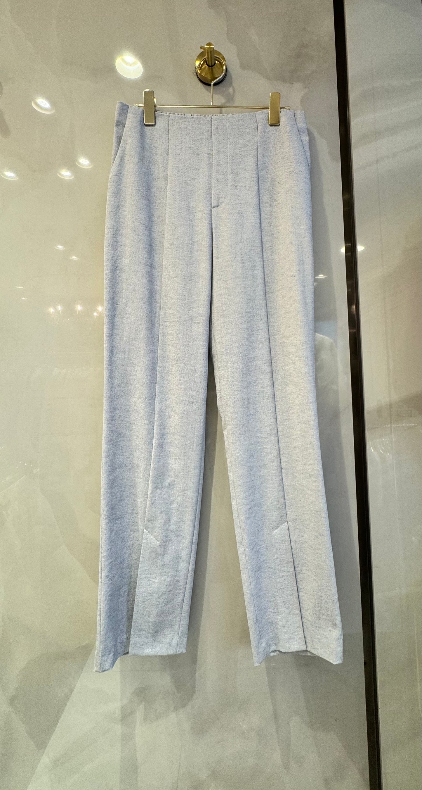 ［BLVE FRONCE］フロントスリットストレートパンツ
