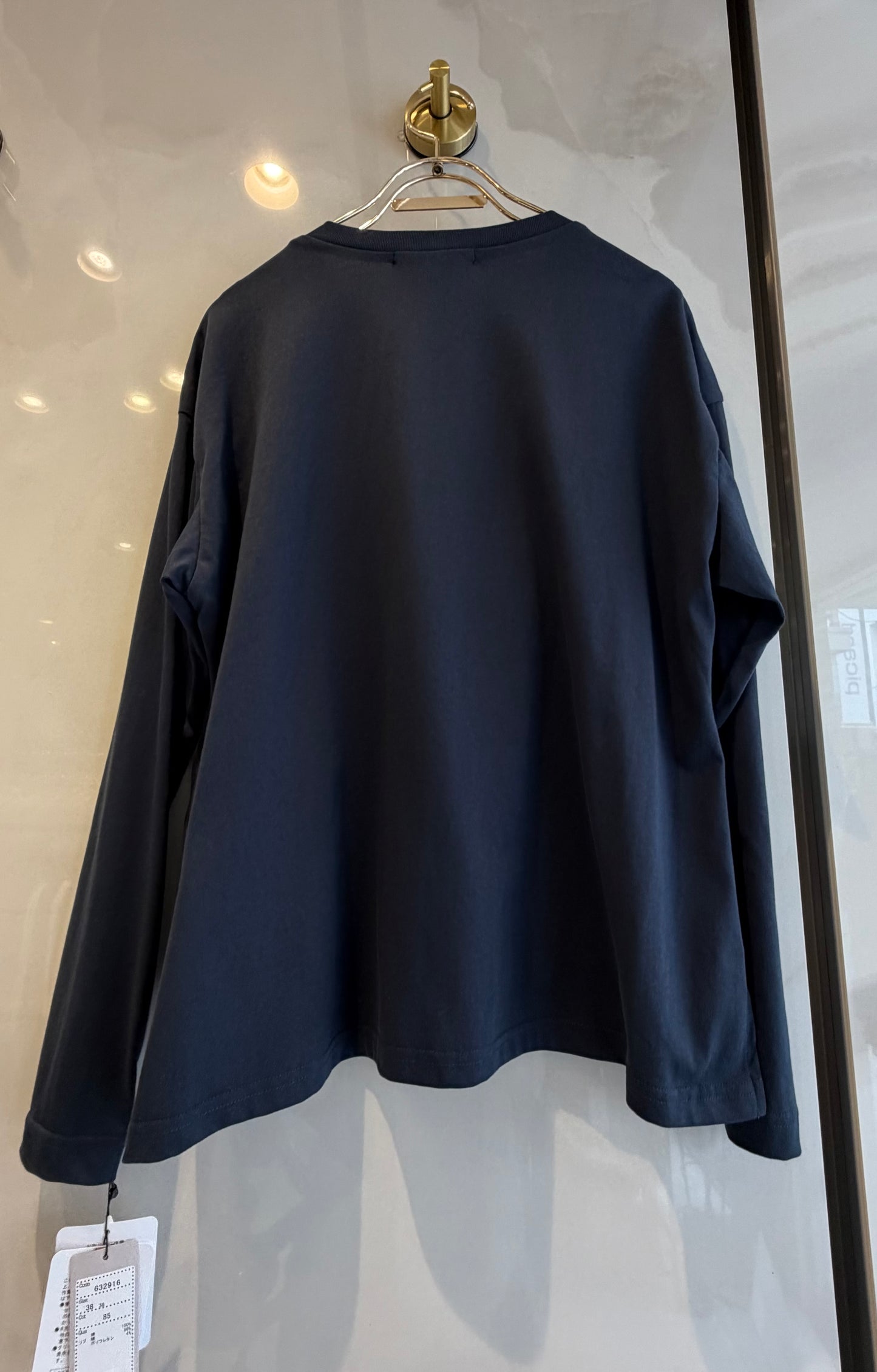 ［BLVE FRONCE］フラワー刺繍 ロングスリーブTシャツ