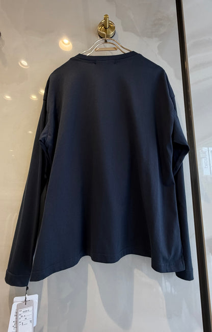 ［BLVE FRONCE］フラワー刺繍 ロングスリーブTシャツ