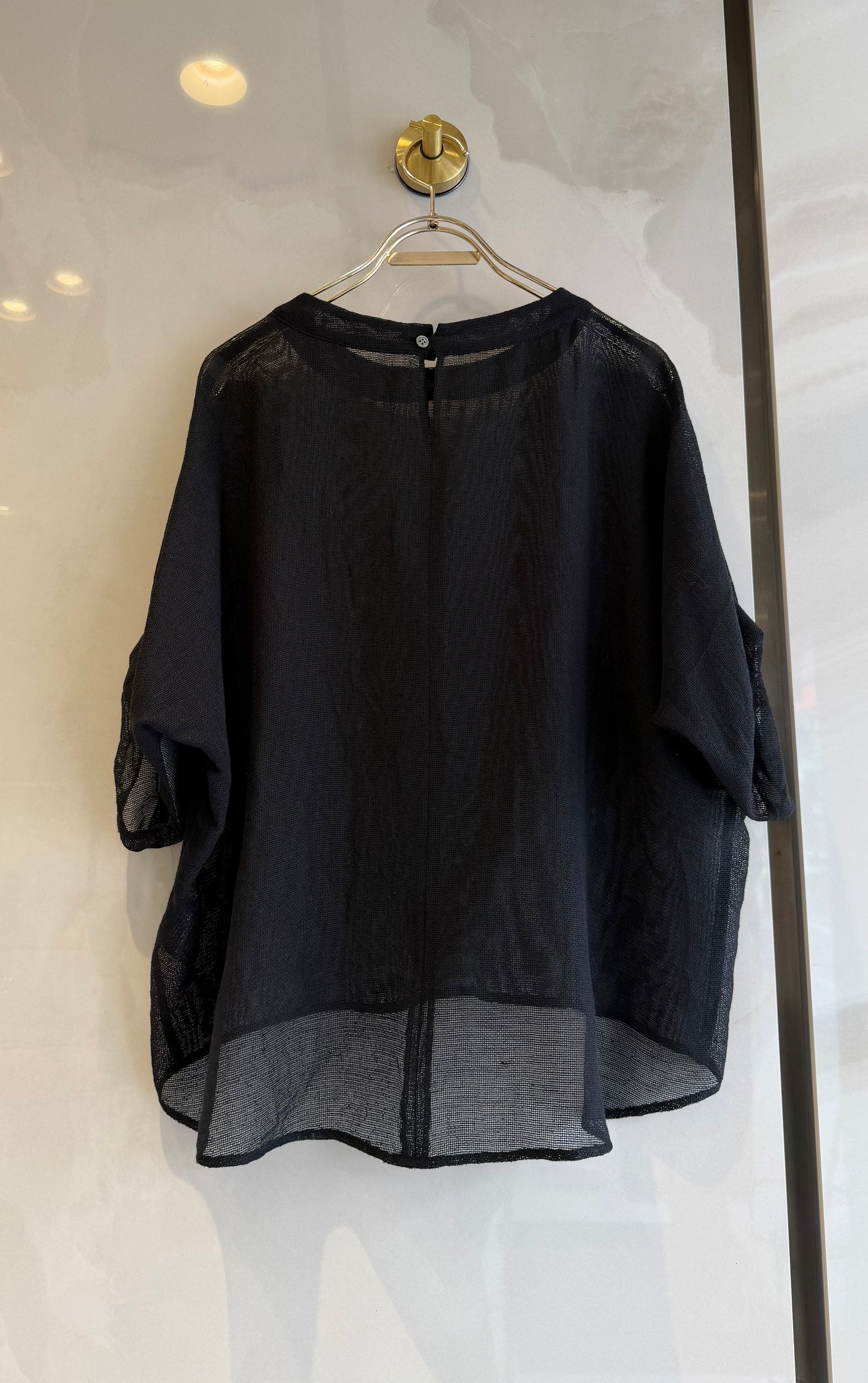 ［BLVE FRONCE］肩ラインのメッシュTシャツ