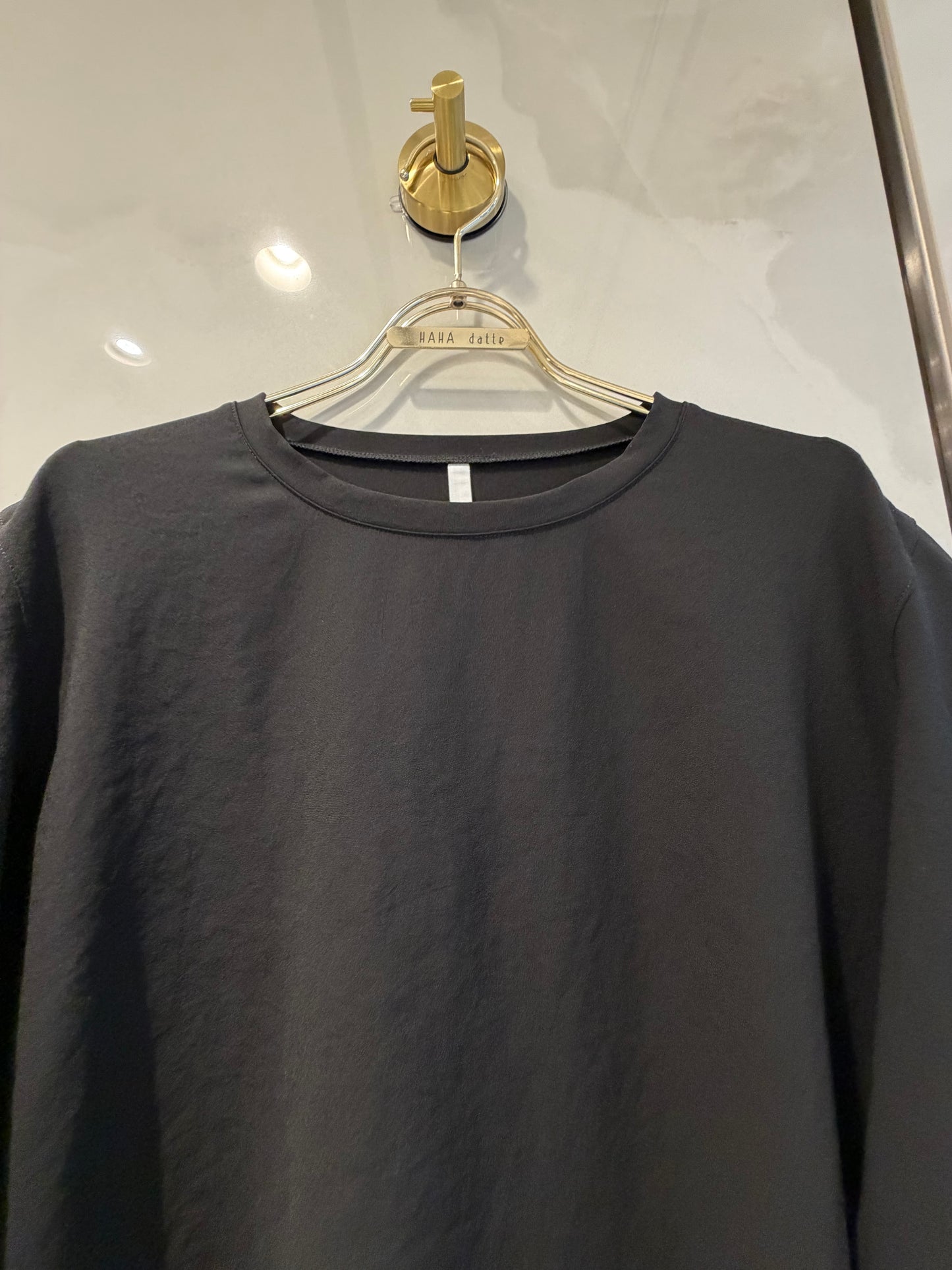 ［Dignite collier］ラッフルスリーブTシャツブラウス