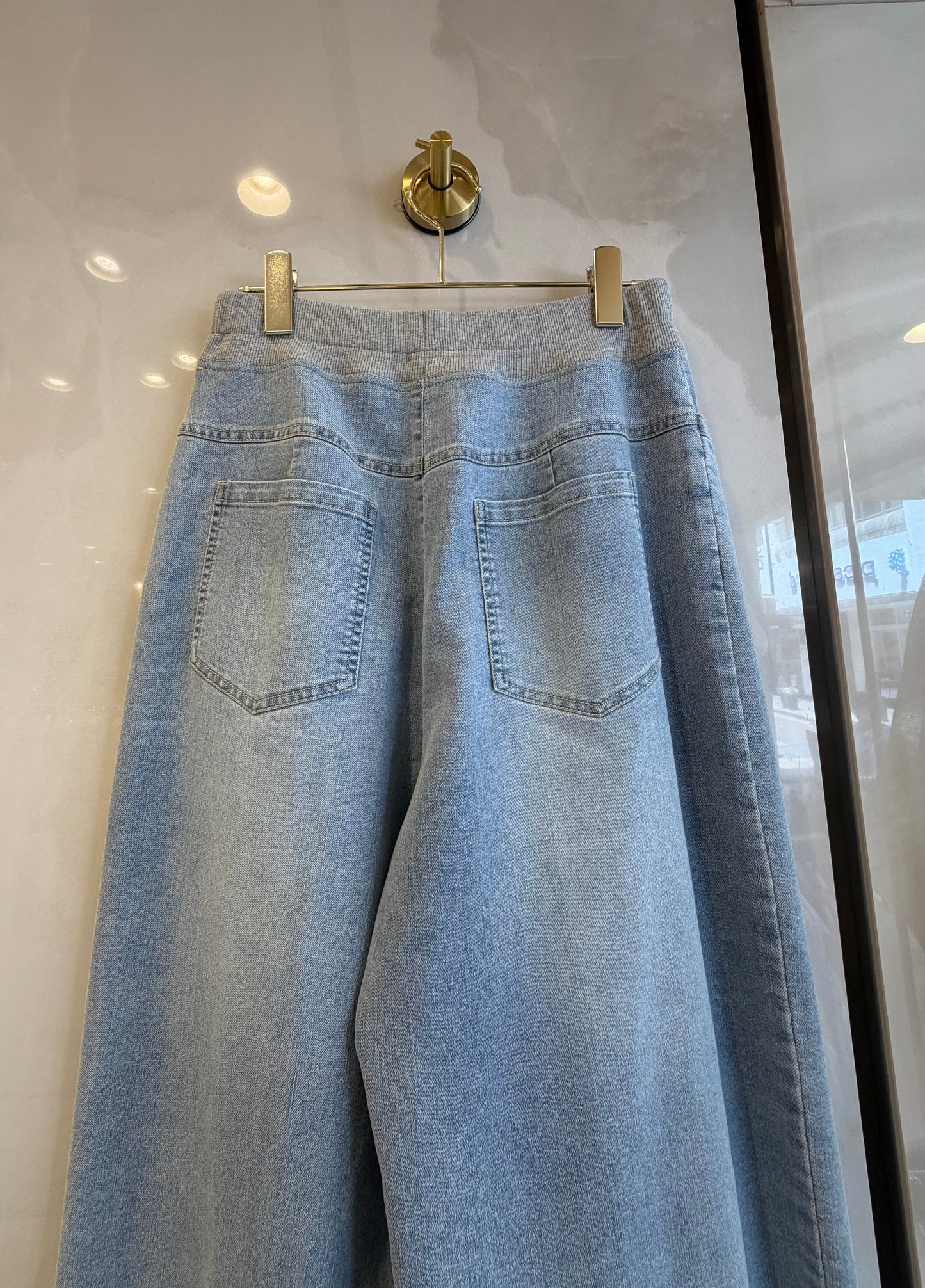 ［BLVE FRONCE］タックワイドデニム