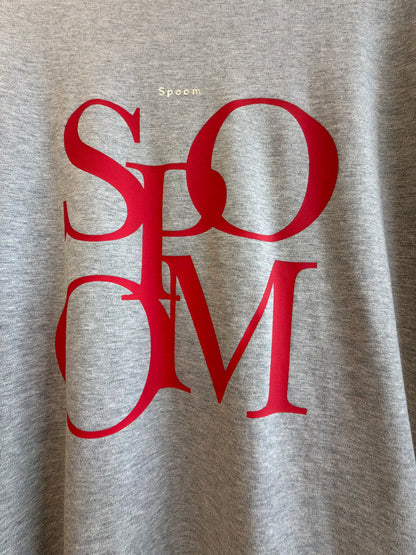 ［Spoom］SPOOM ロゴプリント ロングスリーブTシャツ