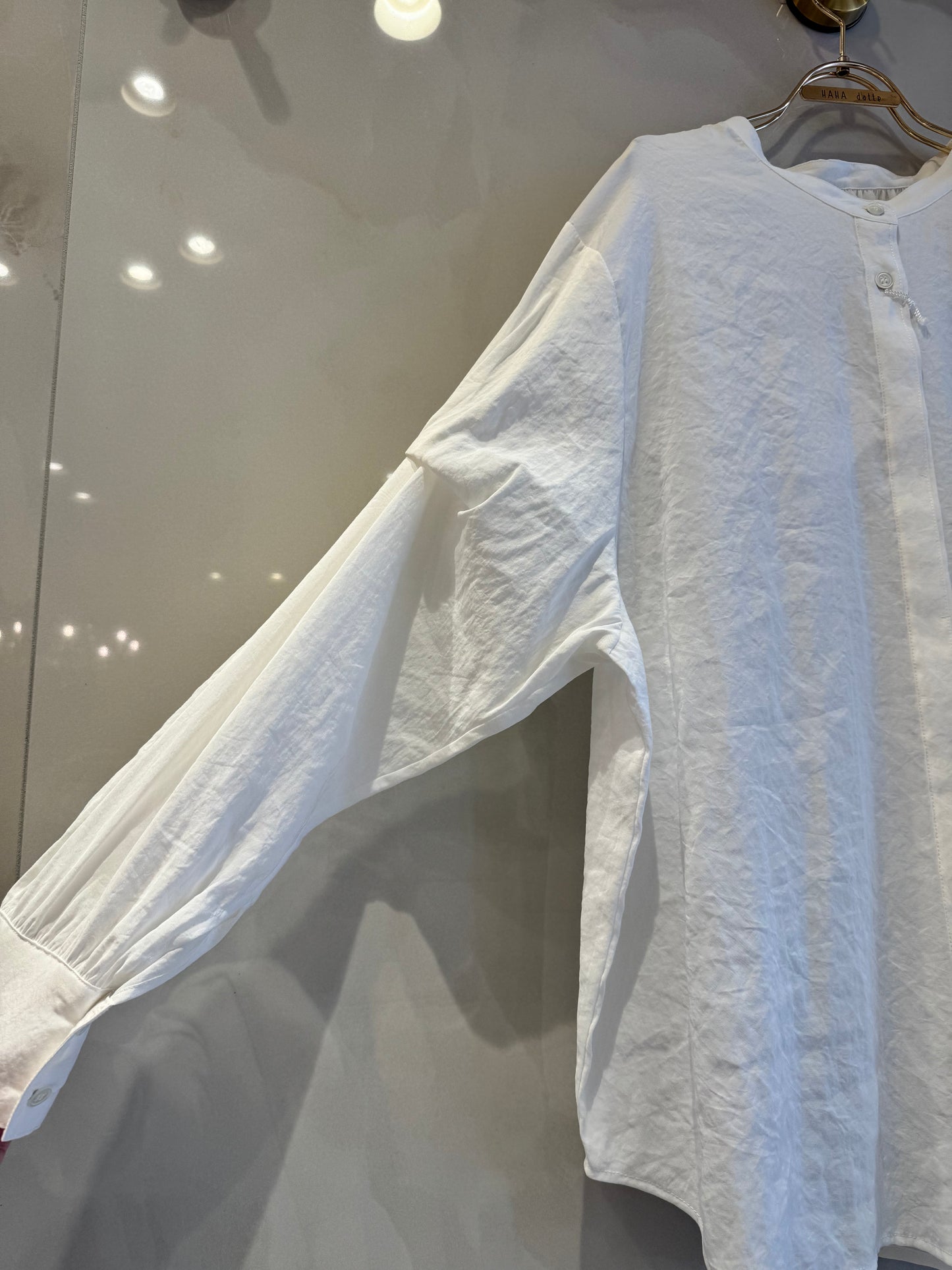 ボリュームスリーブシャツ