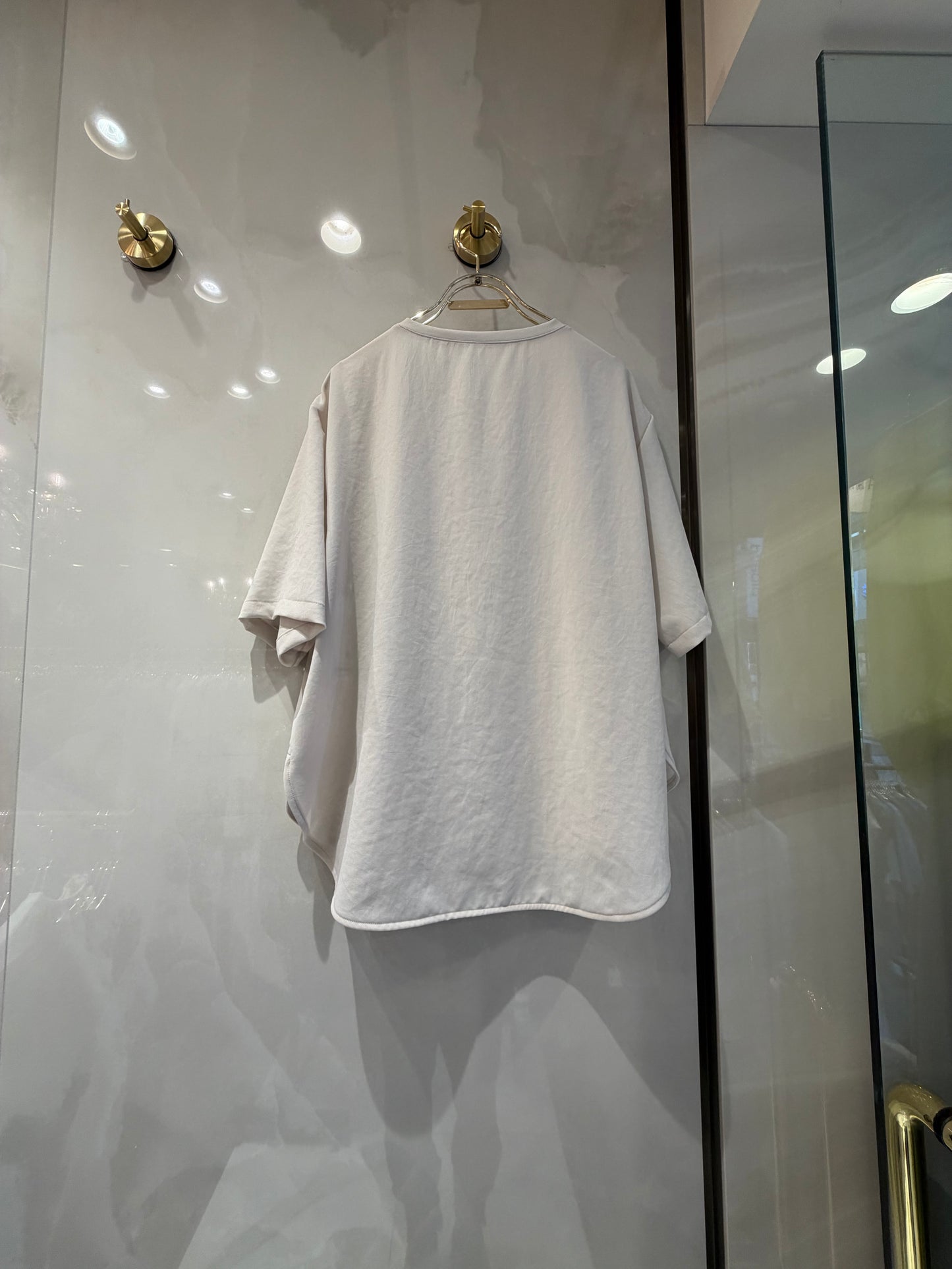［a/a ante aciem］ノルディック生地シンプルTシャツ