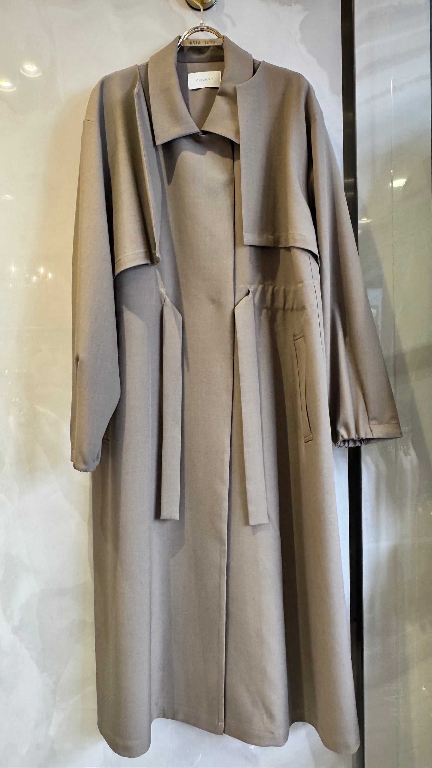 2wayレイヤートレンチコート
