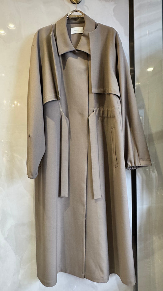 2wayレイヤートレンチコート