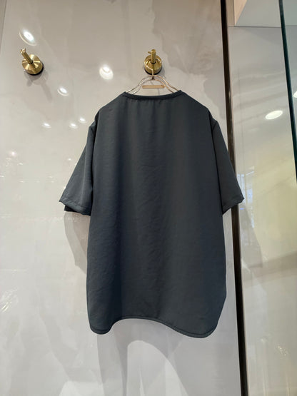 ［a/a ante aciem］ノルディック生地シンプルTシャツ