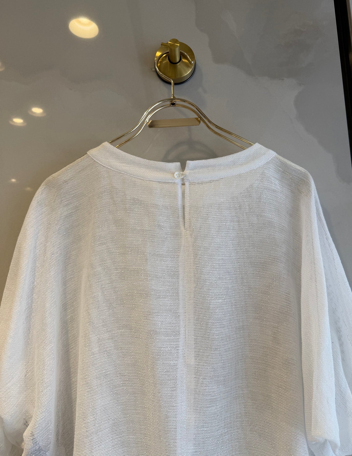 ［BLVE FRONCE］肩ラインのメッシュTシャツ