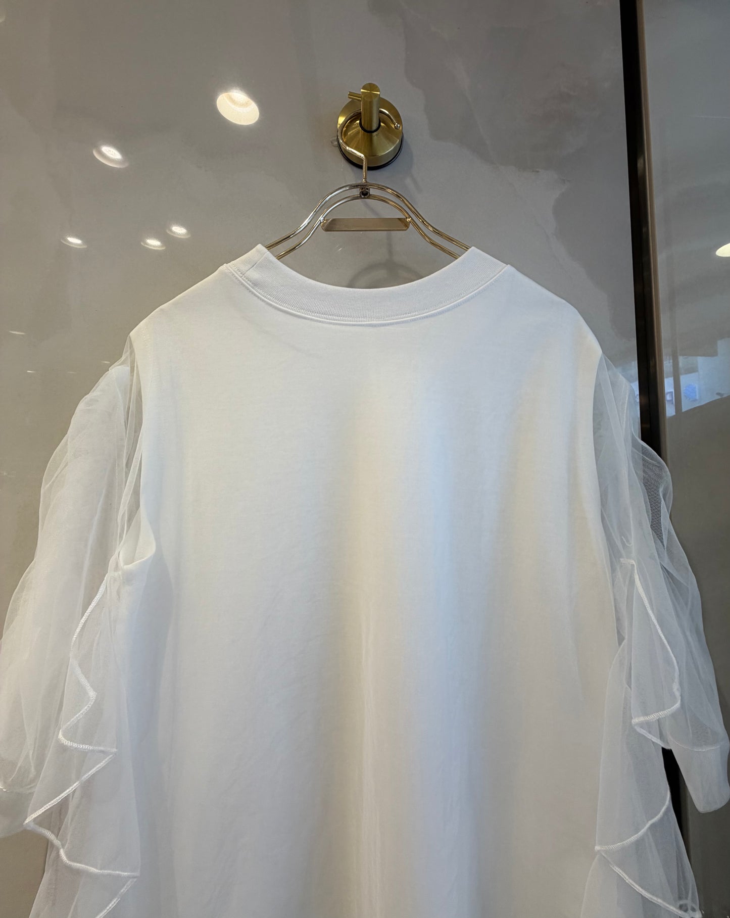 ［dignite collier］チュールレイヤードTシャツ