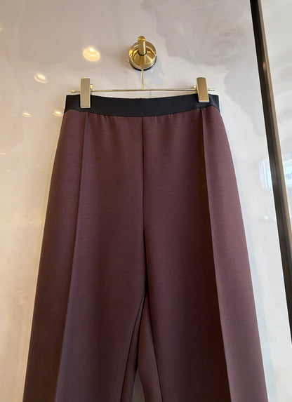 ［Lallia Mu］ピンタックフレアパンツ