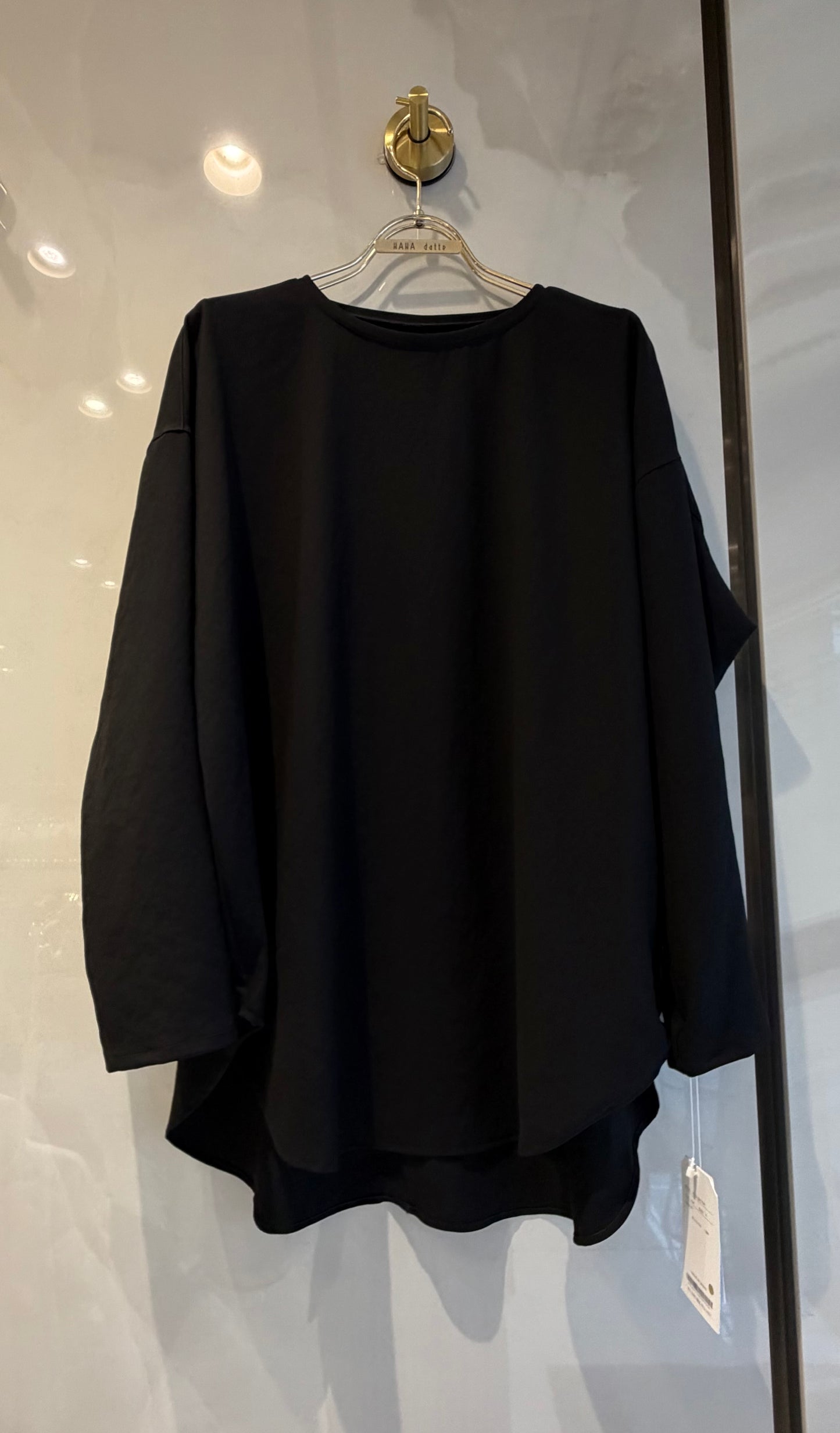 ［a/a］ノルディス生地ロングTシャツ