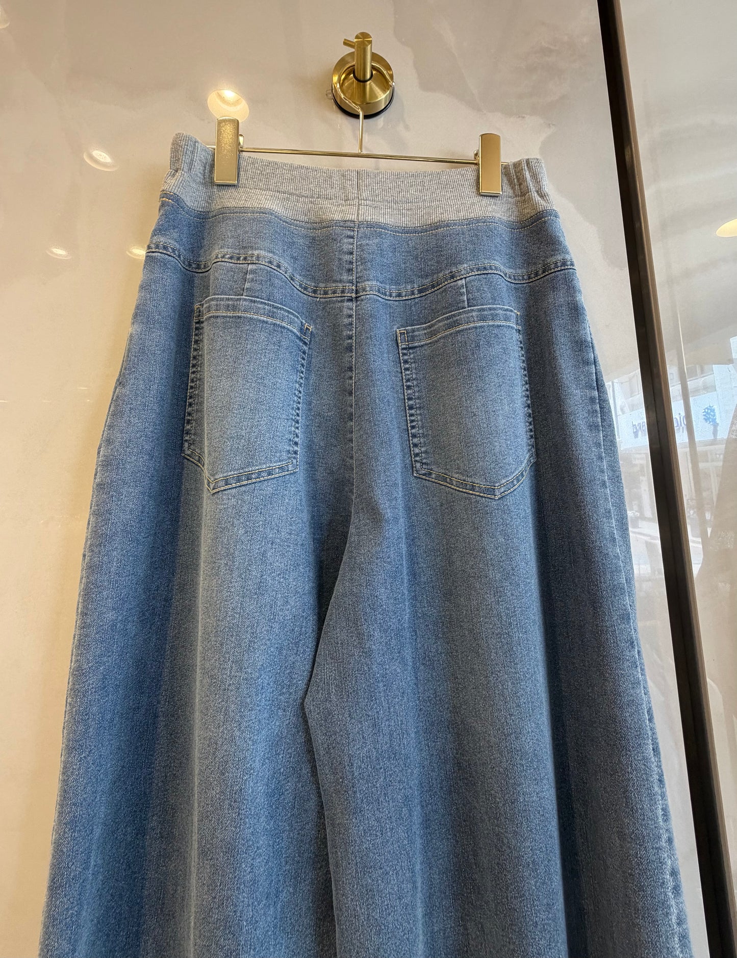 ［BLVE FRONCE］タックワイドデニム