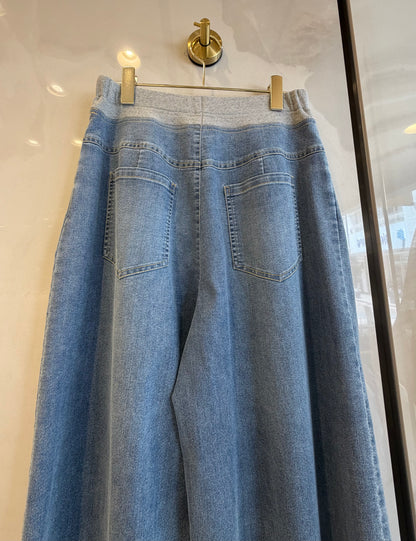 ［BLVE FRONCE］タックワイドデニム