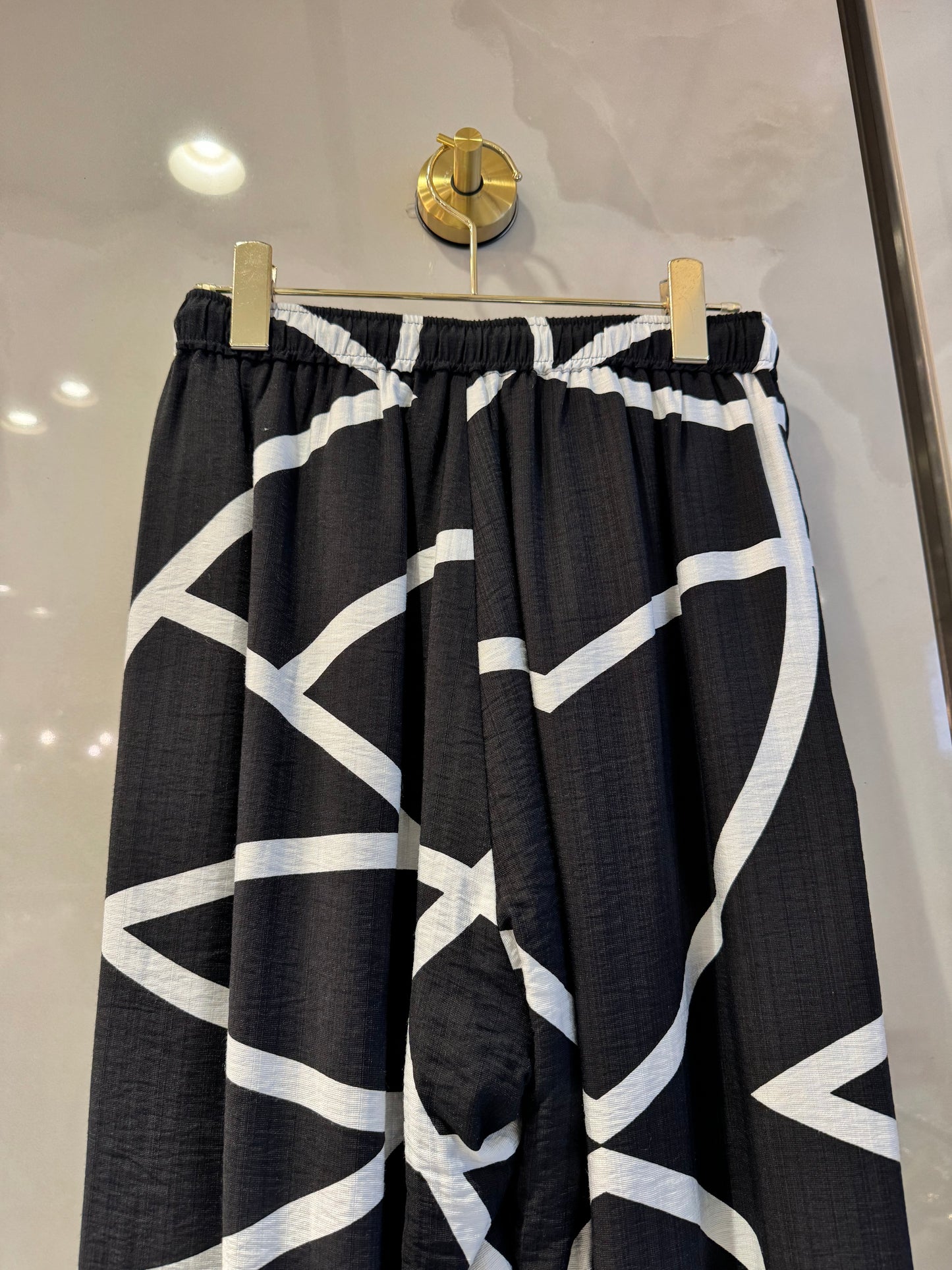 大柄ワイドパンツ