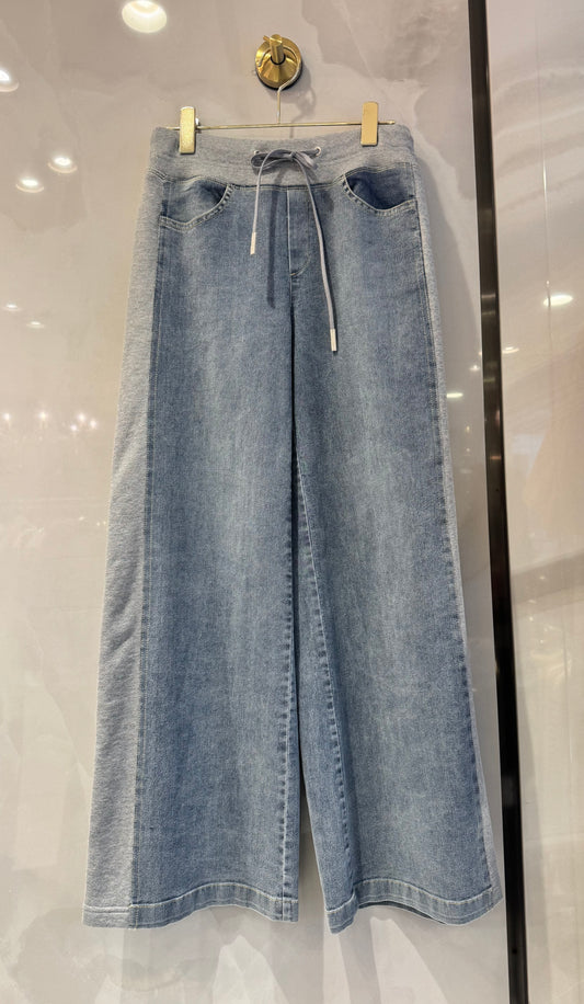 ［BLVE FRONCE］サイドラインワイドデニム