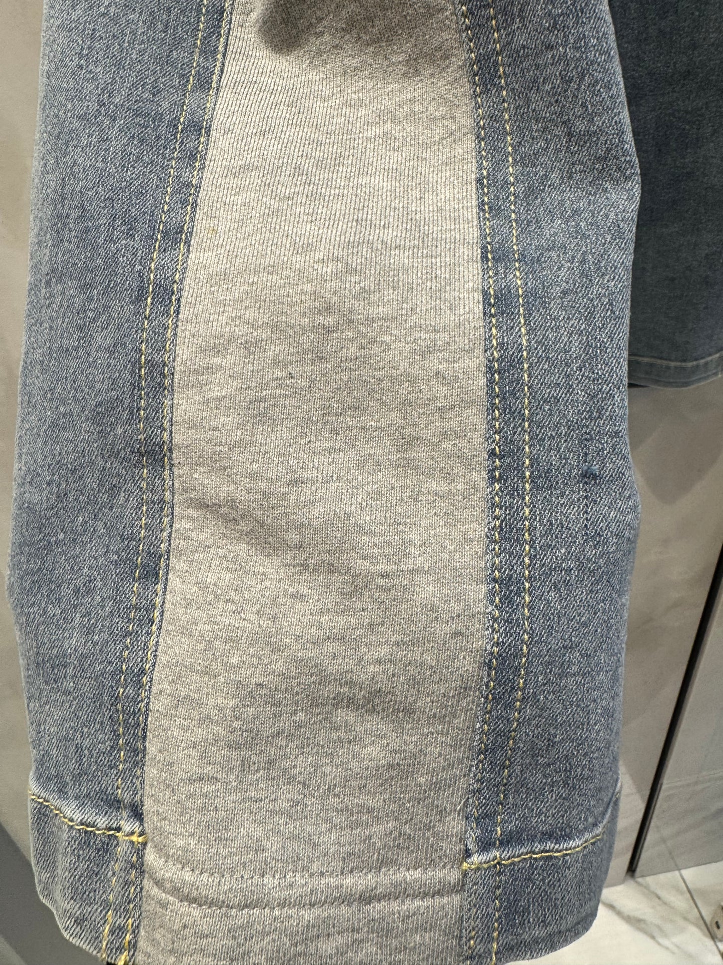 ［BLVE FRONCE］サイドラインワイドデニム