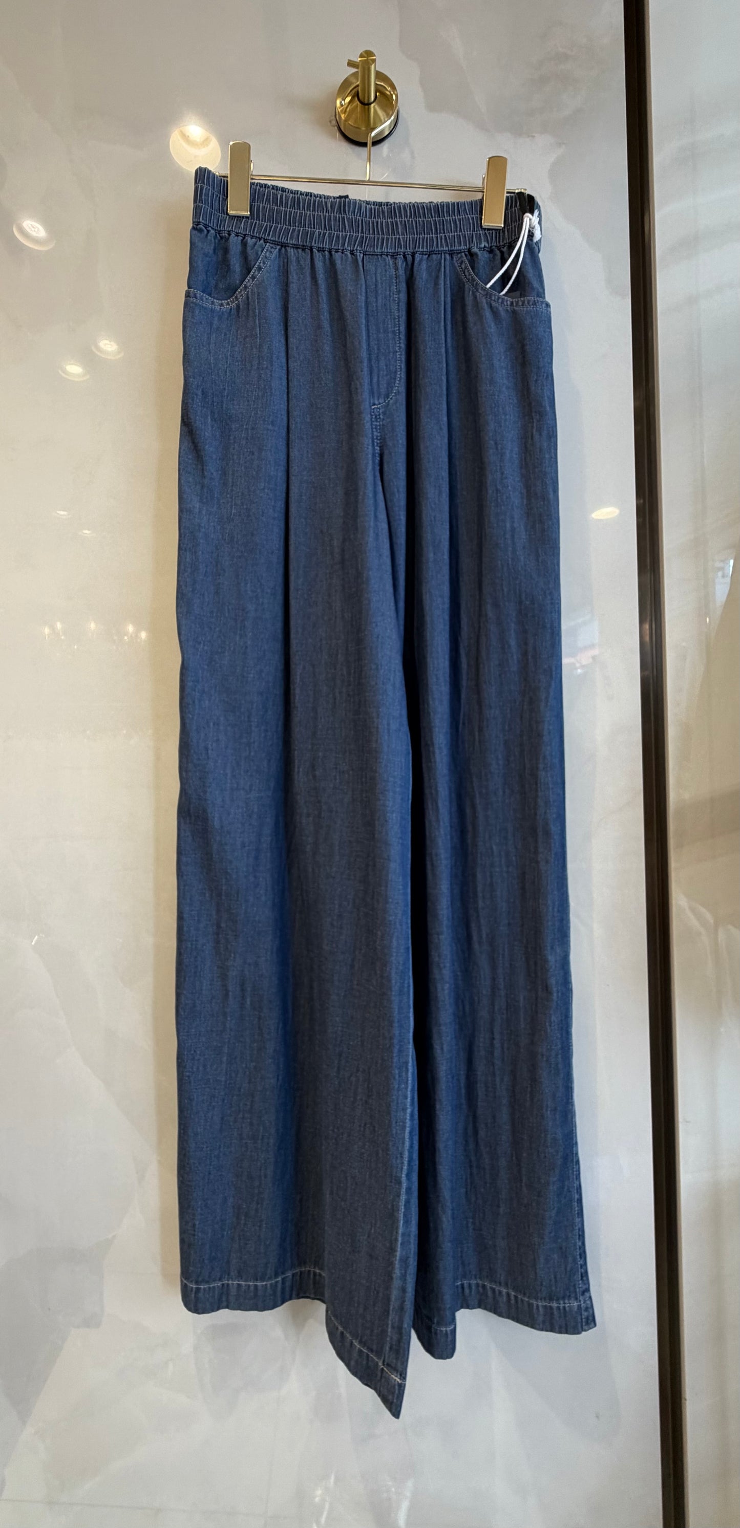 ［BLVE FRONCE］テロテロデニム風パンツ