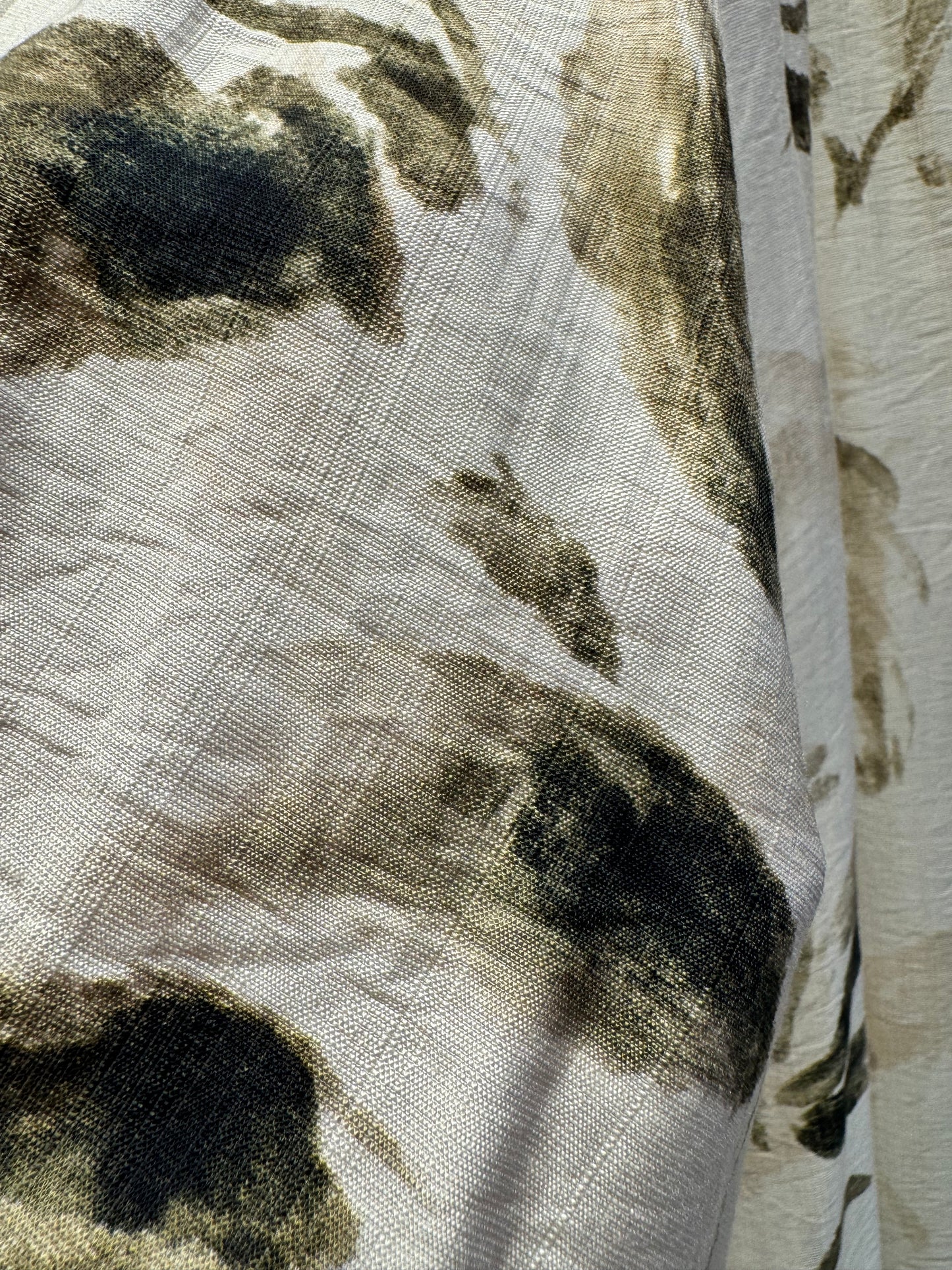 ボタニカル柄ロングワンピース