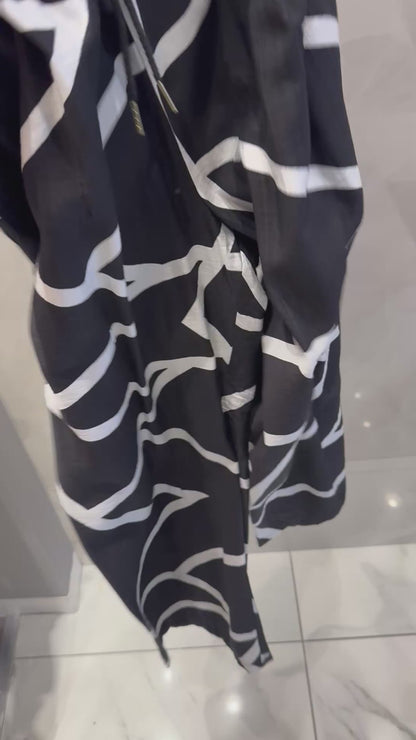 大柄ワイドパンツ